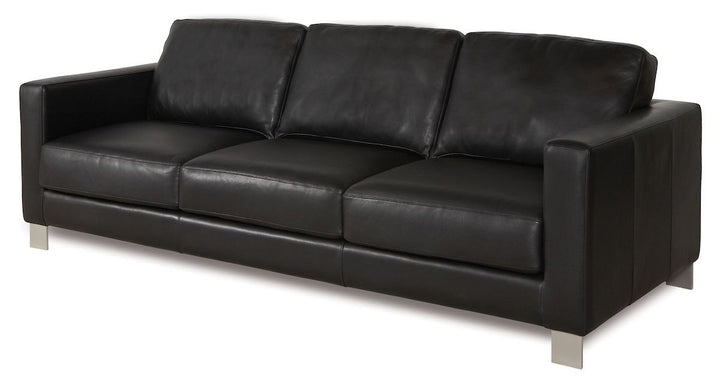 Alessandro Sofa by American Leather — alternate blue upholstery product view