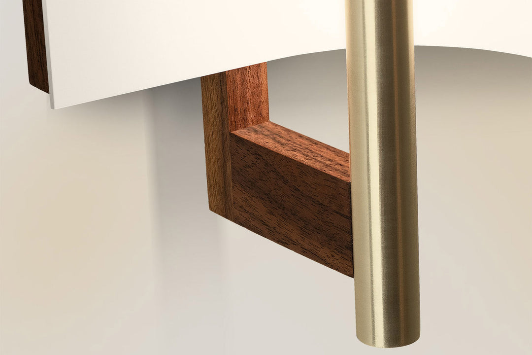 Allavo LED Vanity Sconce Vanity Sconces Cerno