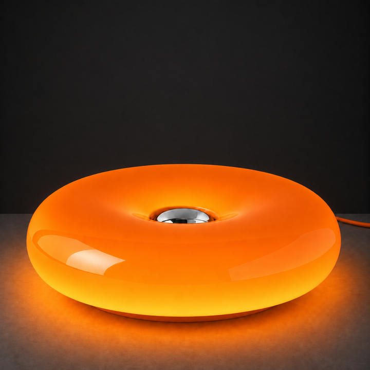 Amber Orbit Lamp by Interior Moderna