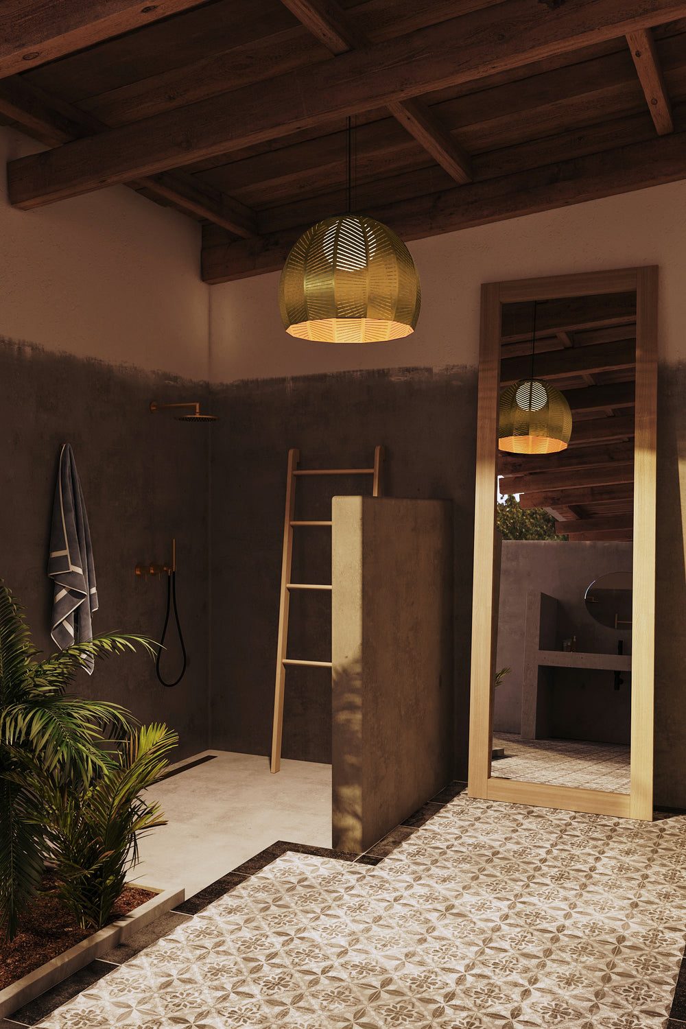 Amicus Medium Base Pendant by Cerno Pendant Lighting Cerno