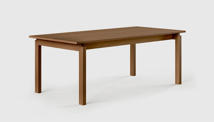 Annex Extendable Dining Table by Gus Modern finish and detail view