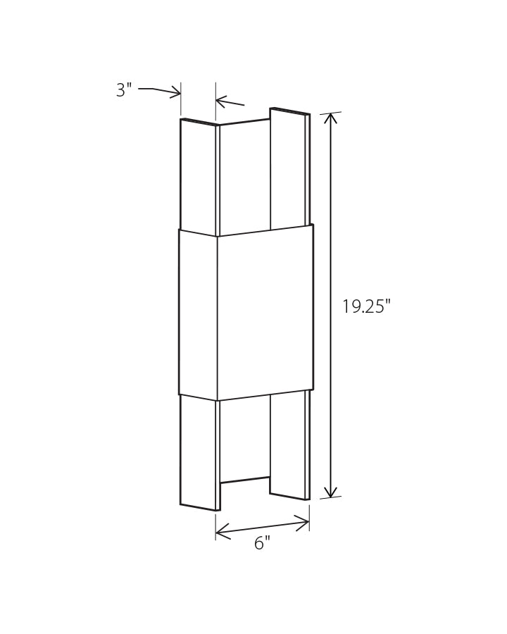 Ansa Outdoor Sconce by Cerno Outdoor Sconces Cerno
