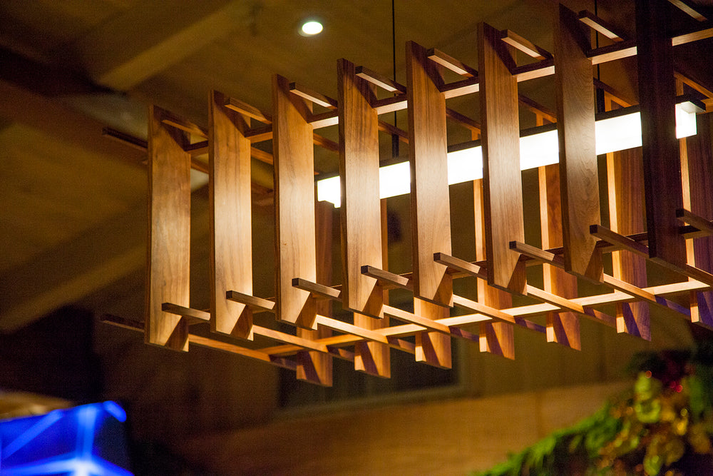 Arca Linear Pendant by Cerno Linear Pendant Cerno