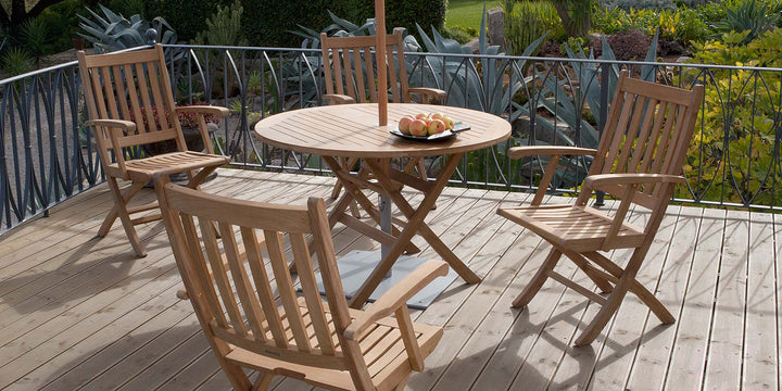 Ascot Chair by Barlow Tyrie – Ascot collection lifestyle