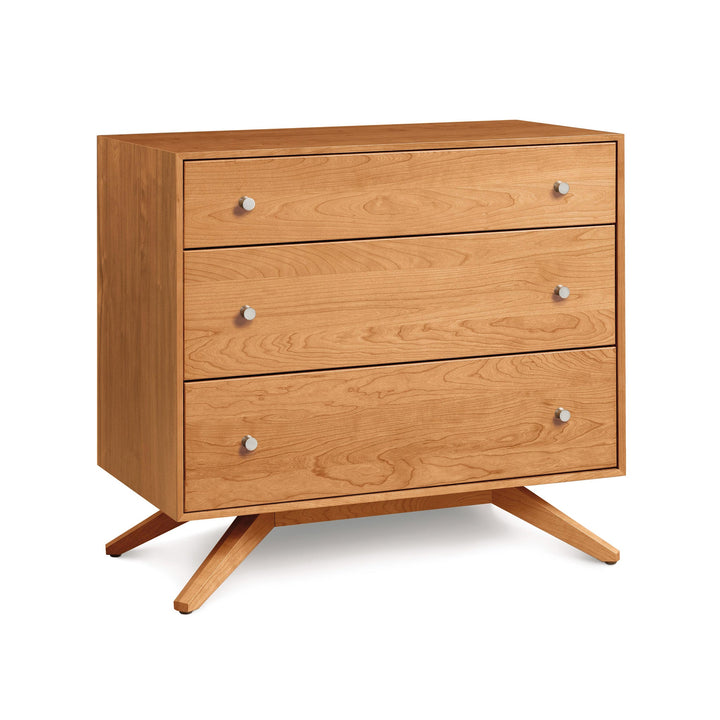 Astrid 3-Drawer Dresser in Natural Cherry