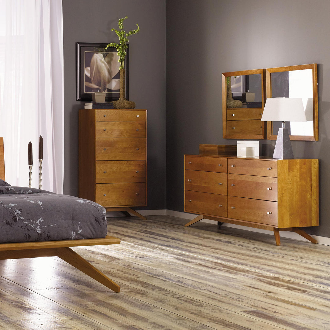 Astrid 6-Drawer Dresser in an Astrid Bedroom setting