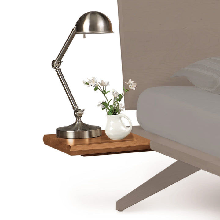 Astrid Shelf Nightstand in Natural Cherry