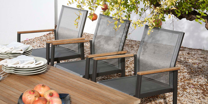 Aura Table 150 by Barlow Tyrie – Aura collection lifestyle