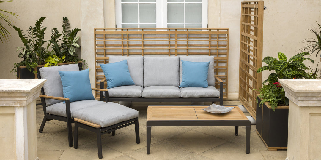 Aura Lounge Chair by Barlow Tyrie – Aura collection lifestyle