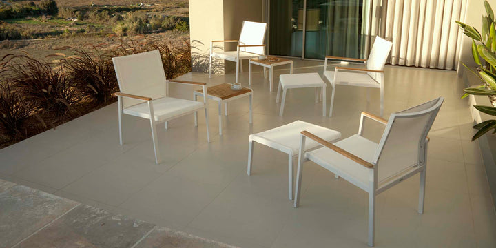 Aura Lounge Chair by Barlow Tyrie – Aura collection lifestyle