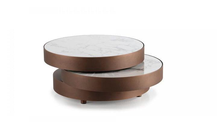 Aurum Round Extendable Coffee Table 4
