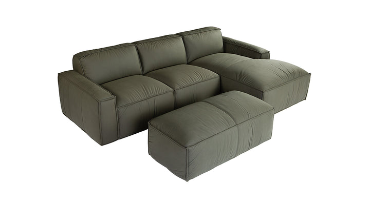 Avignon Loden Green Sofa &amp; Ottoman Colibri