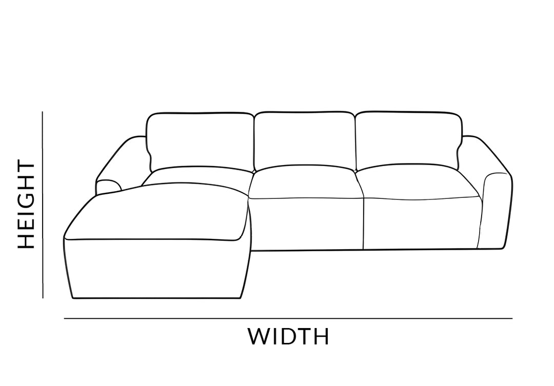 Avignon Black Sofa Colibri