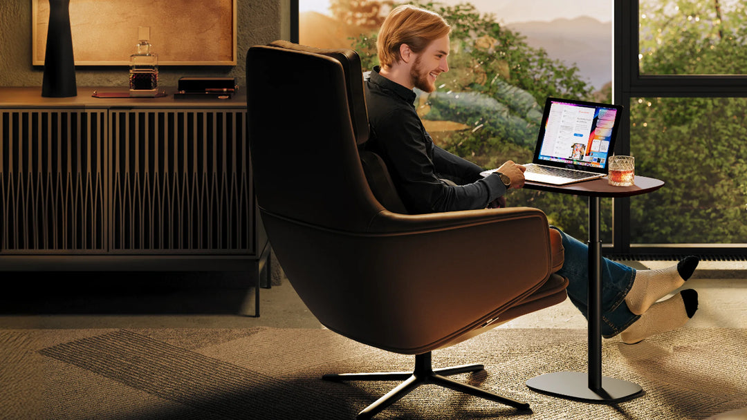 Serif 1046 Wood Lift Laptop Side Tables BDI