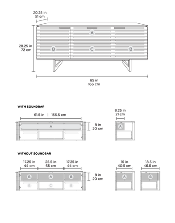 Corridor 8177 Media Cabinet by BDI | ModernFurnishings.com