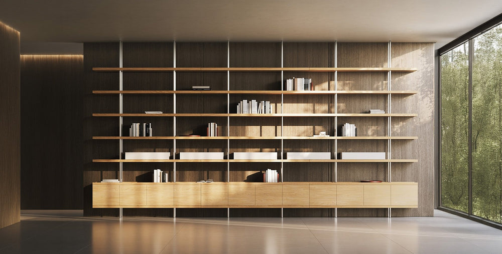 Beam Shelving by Punt – lifestyle