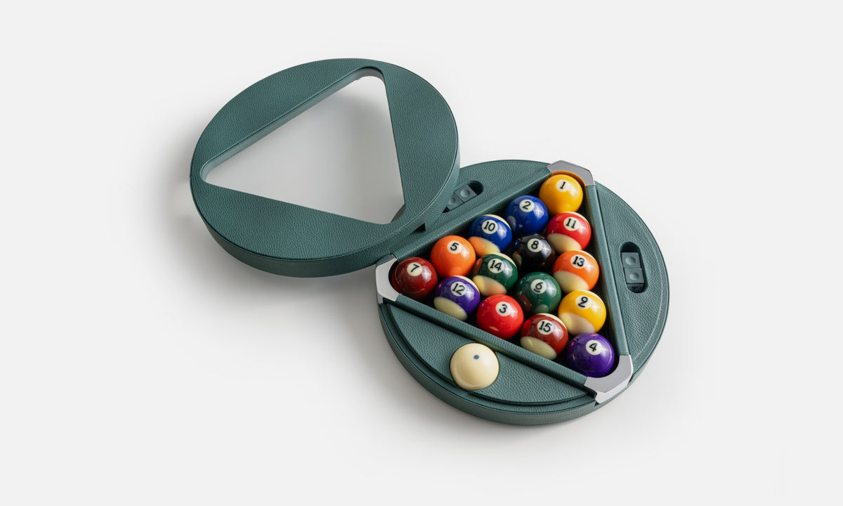 Impatia Leather Billiards Game Set by Impatia detail