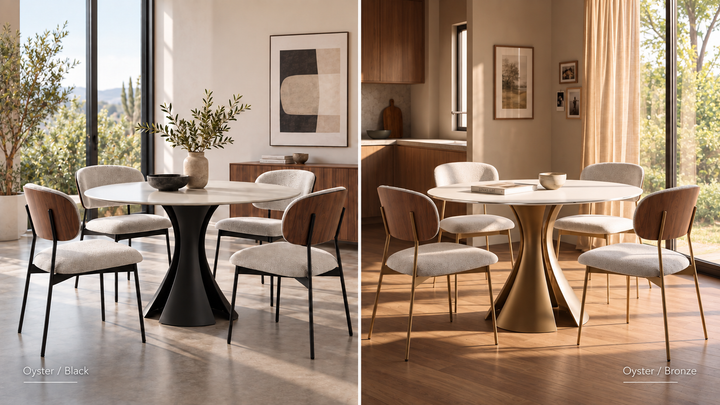 Bloom 7720 48" Round Dining Table lifestyle