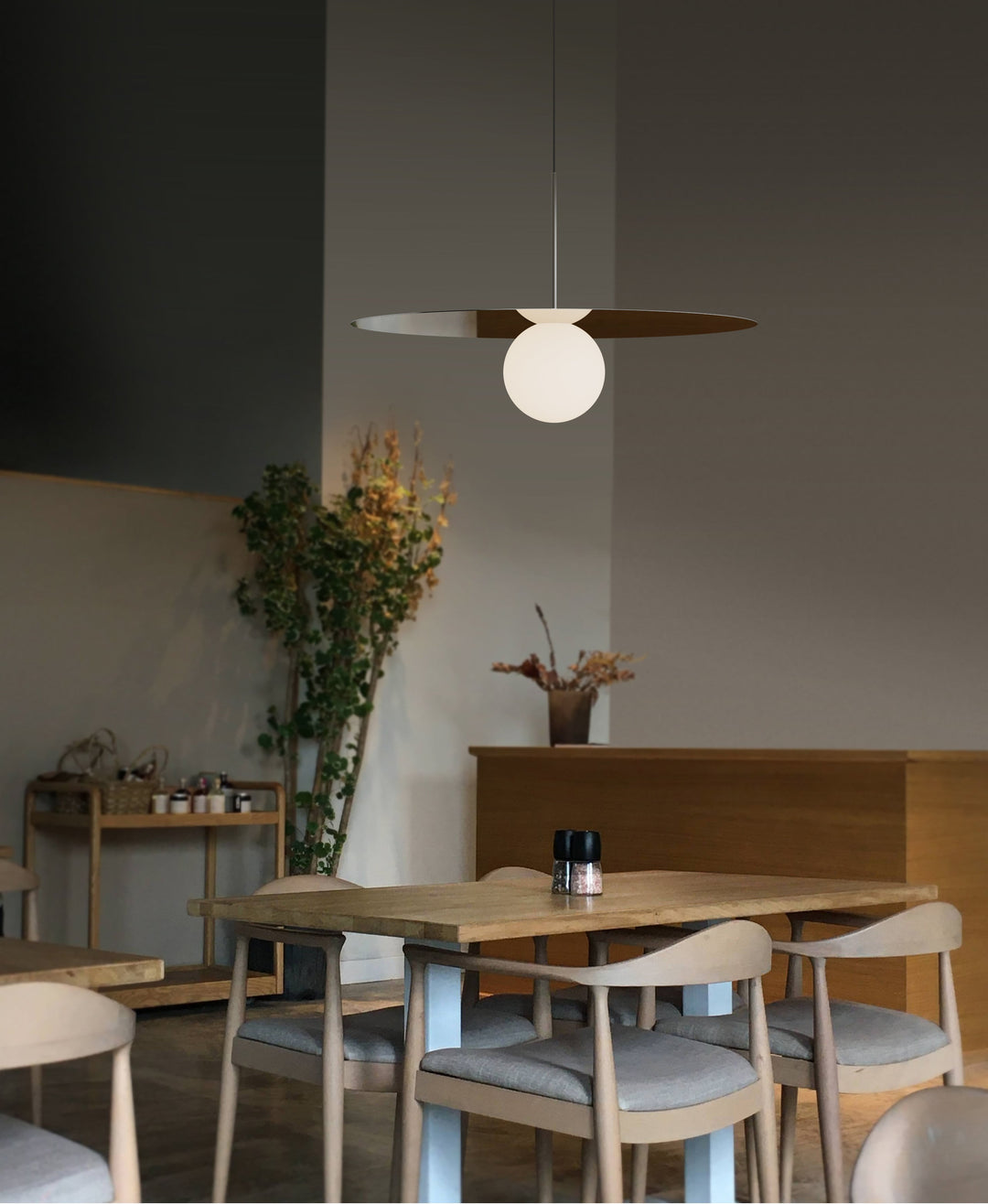 Bola Disc Pendant Matte