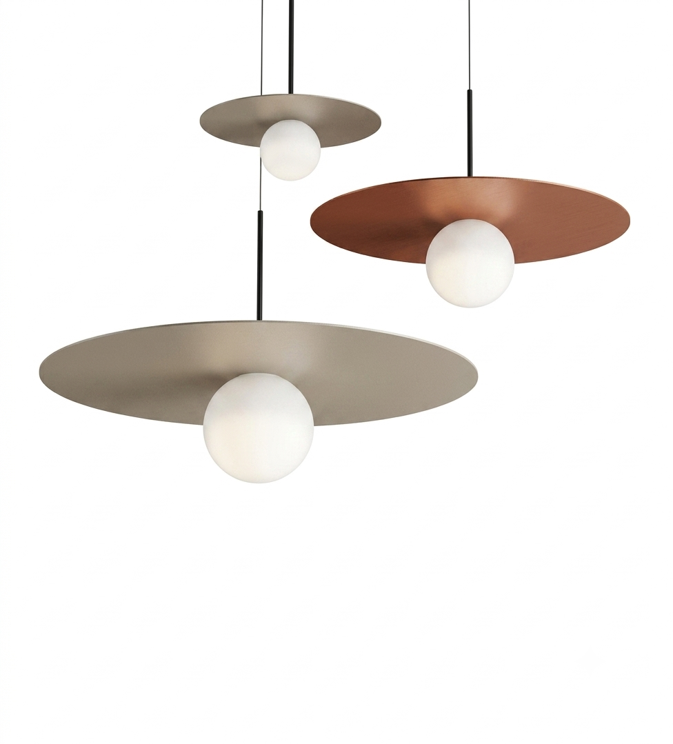 Bola Disc Pendant Matte