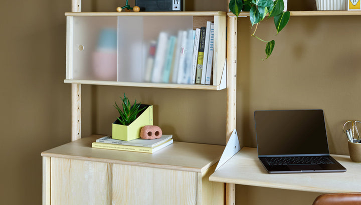 Branch-2 Multi Storage Unit with Desk by Gus Modern lifestyle view