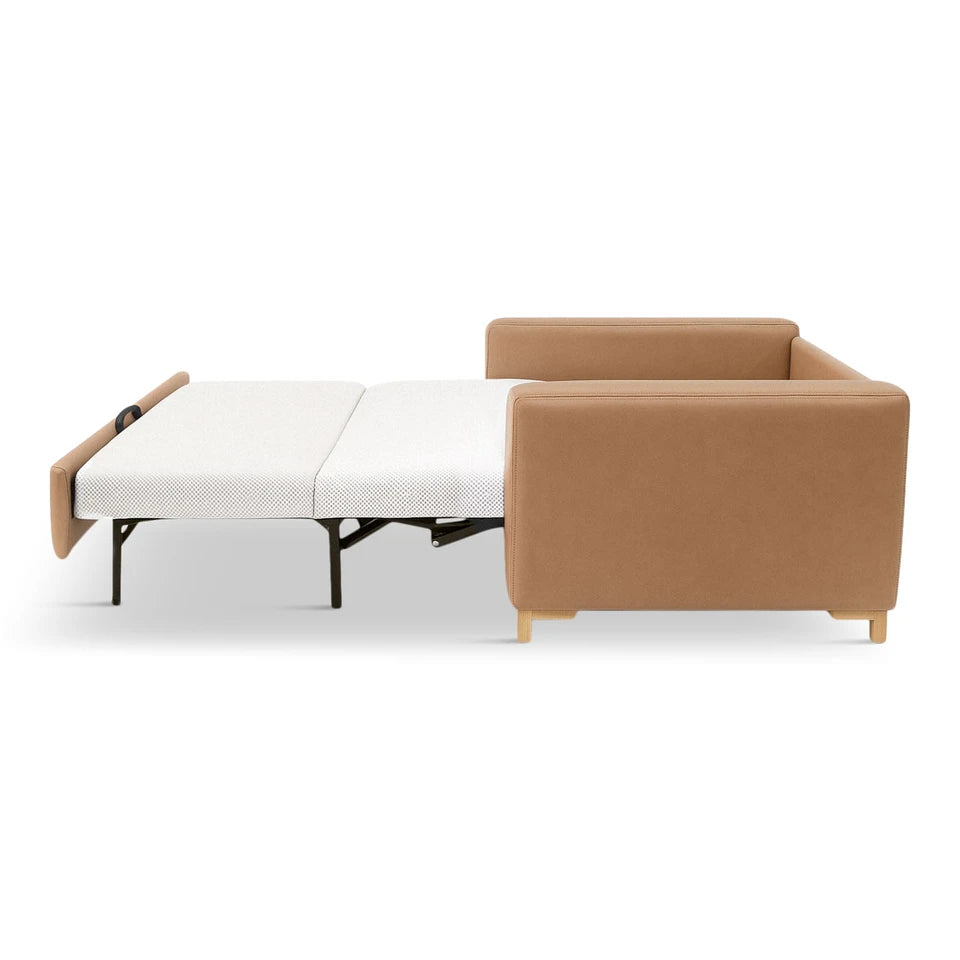 Bryson Silver Sleeper Sleeper Sofas American Leather