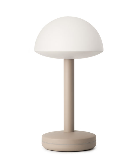 Humble Bug Table Light - Beige / Frosted