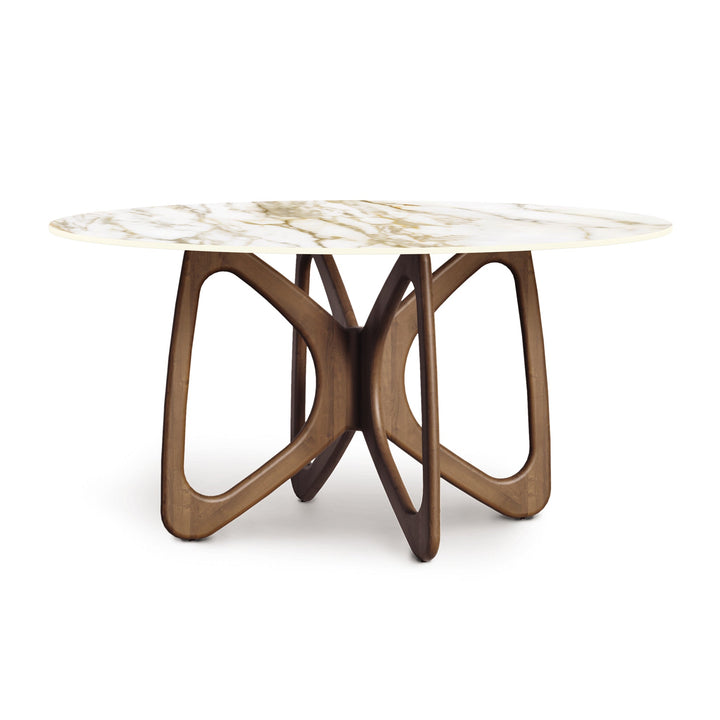 Butterfly Round Sintered Stone Top Dining Table detail 10