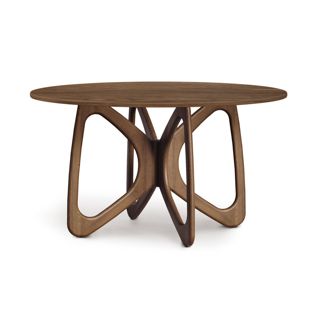 Butterfly Round Fixed Top Dining Table by Copeland Furniture