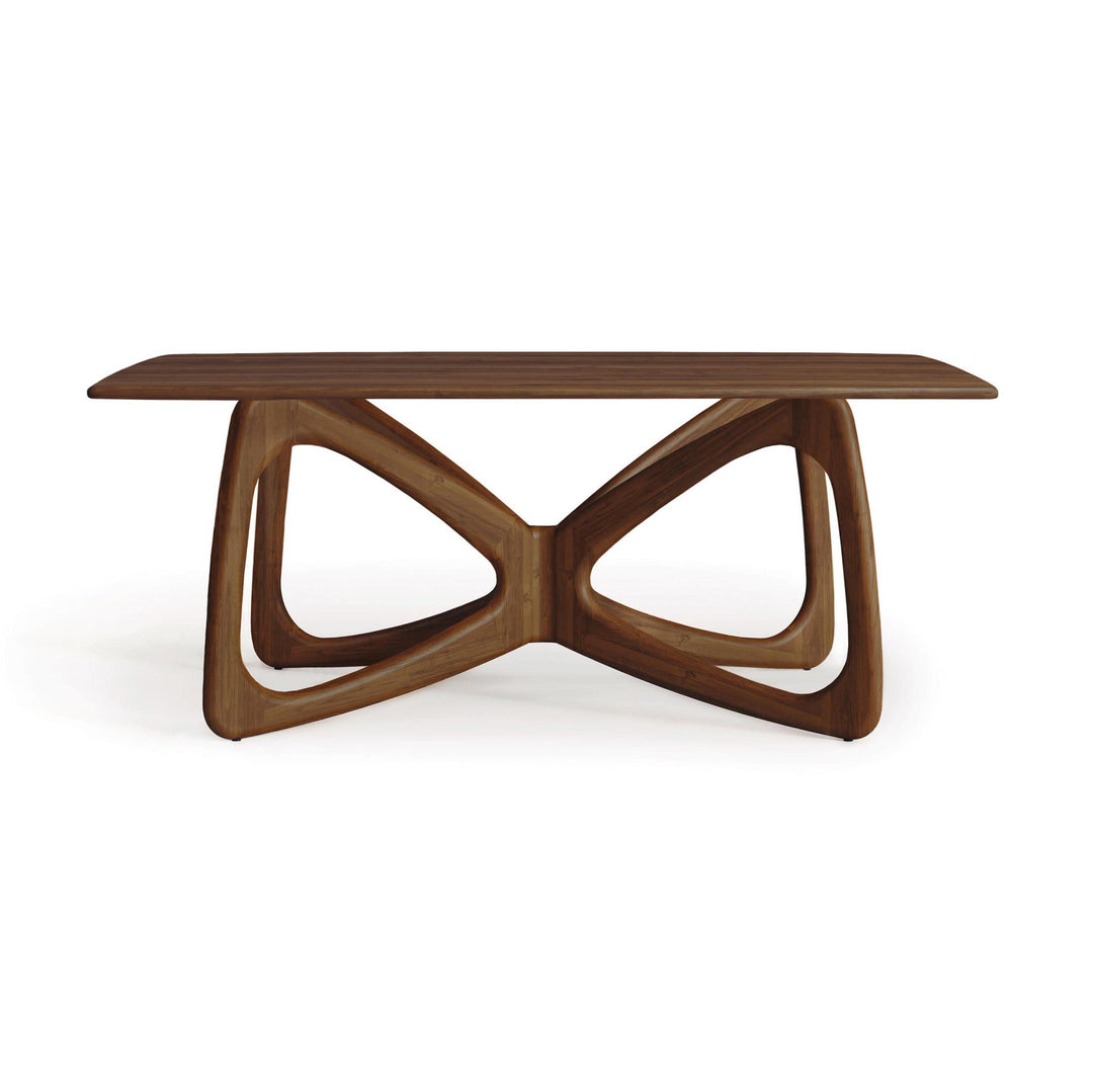 Butterfly Fixed Top Dining Table in a modern dining room