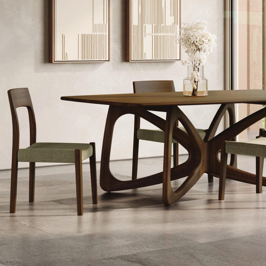 Butterfly Fixed Top Dining Table detail 4
