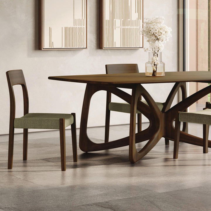 Butterfly Fixed Top Dining Table detail 4