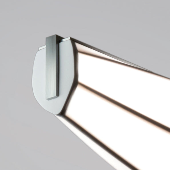 Lenis LED Linear Pendant by Cerno Pendants Cerno