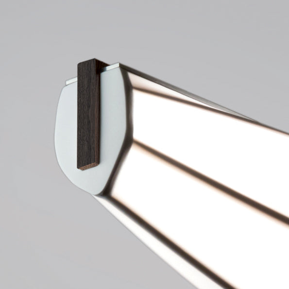 Lenis LED Linear Pendant by Cerno Pendants Cerno