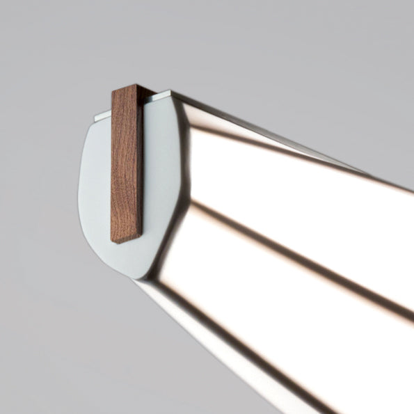 Lenis LED Linear Pendant by Cerno Pendants Cerno