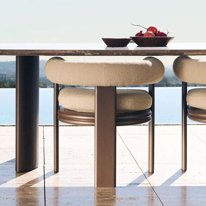 Collins Aluminum Dining Table Outdoor Dining Tables Harbour Outdoor