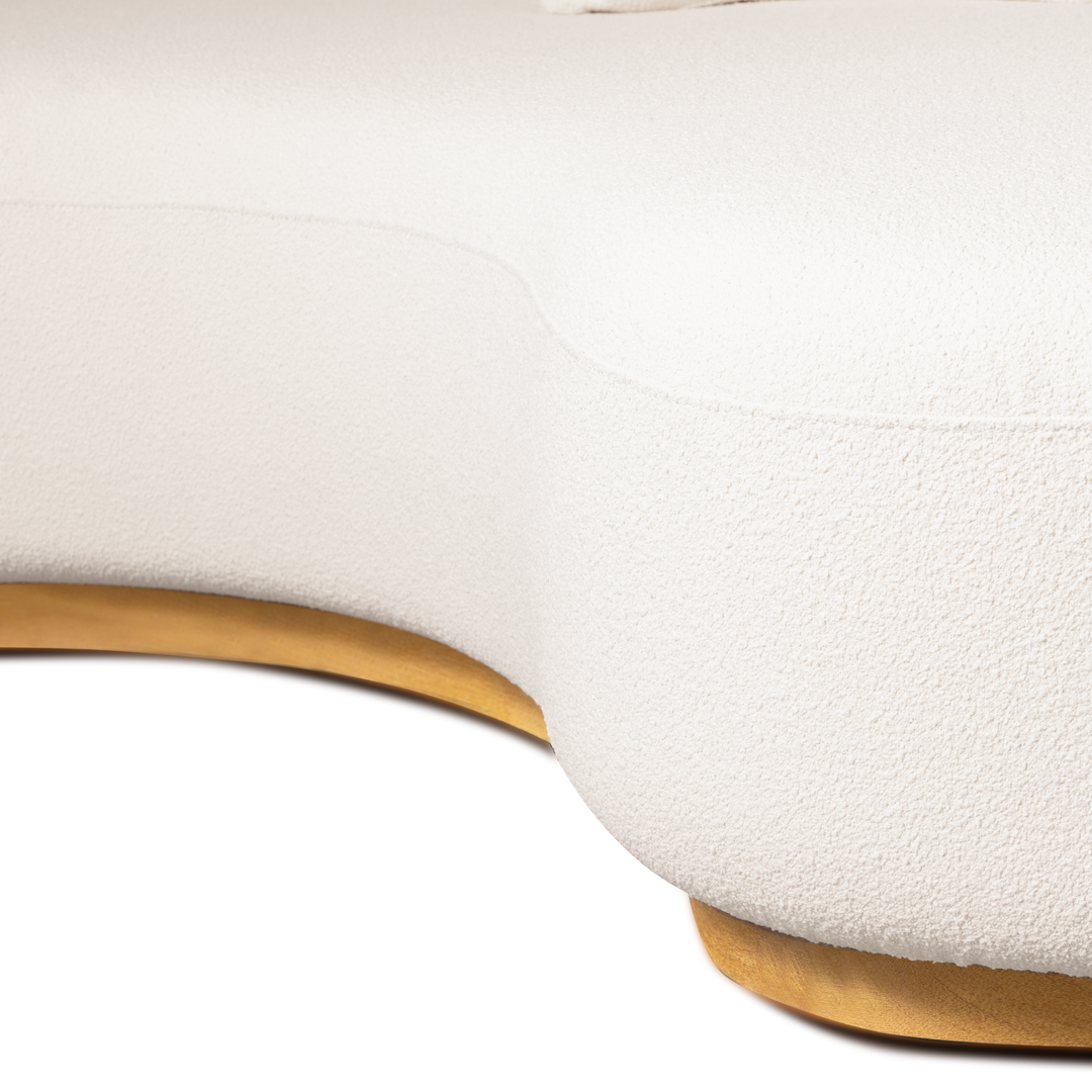 Como Curved Chaise Right