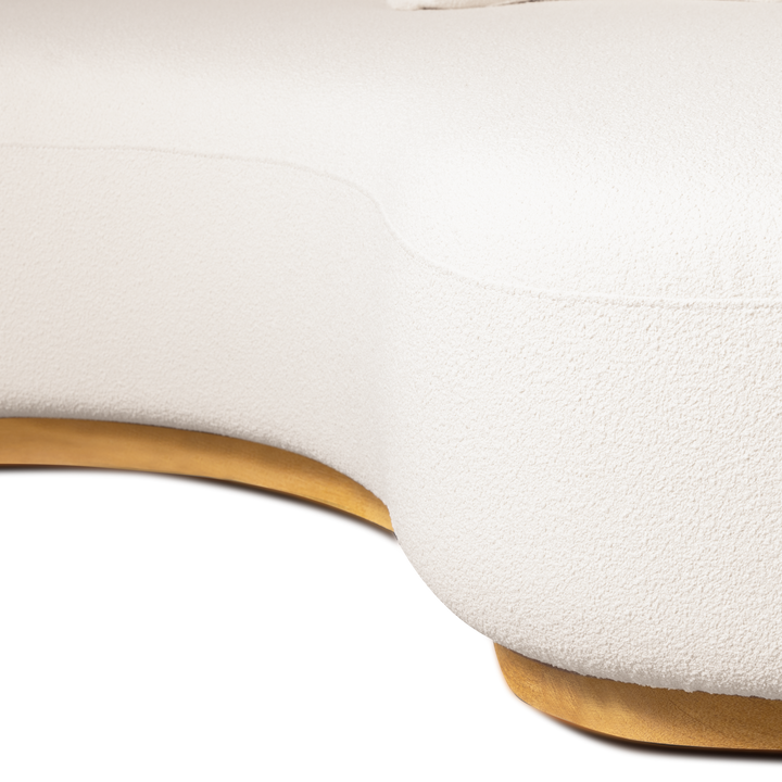 Como Curved Chaise Right