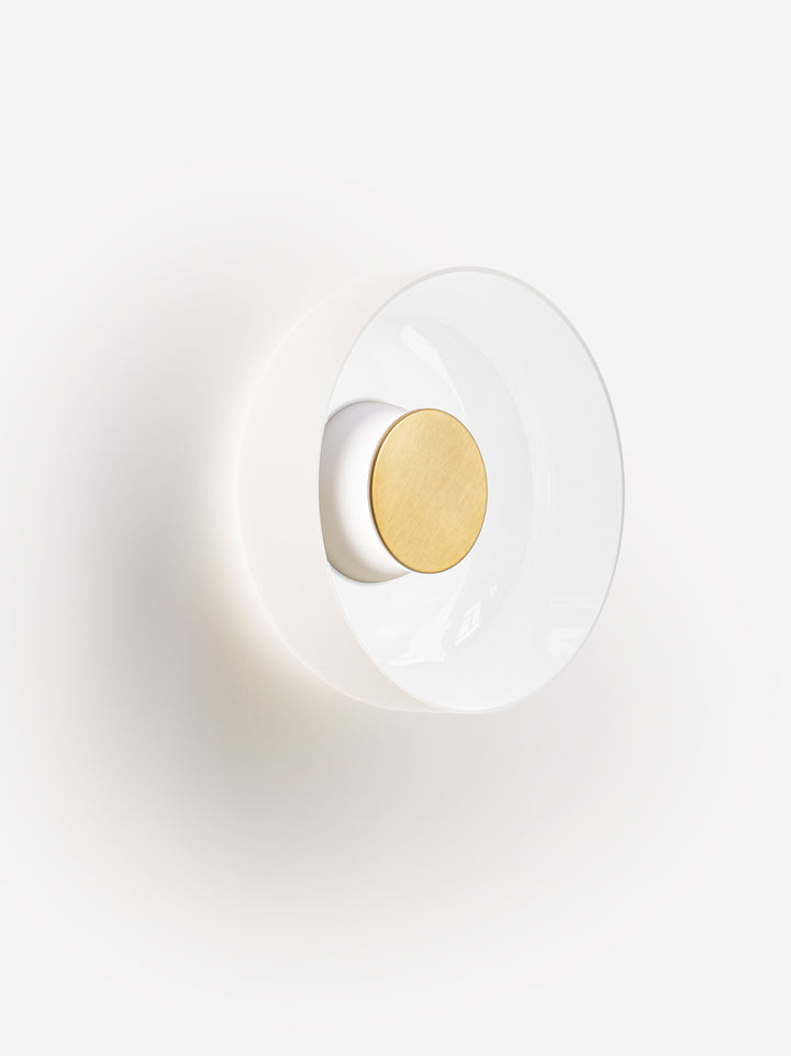 Totem Sconce Glass C&amp;D
