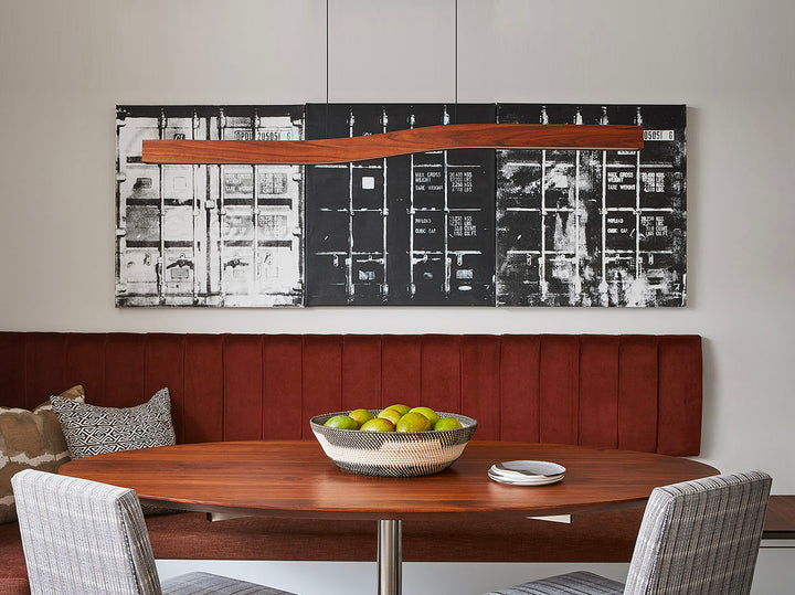 Camur LED Linear Pendant by Cerno Pendants Cerno