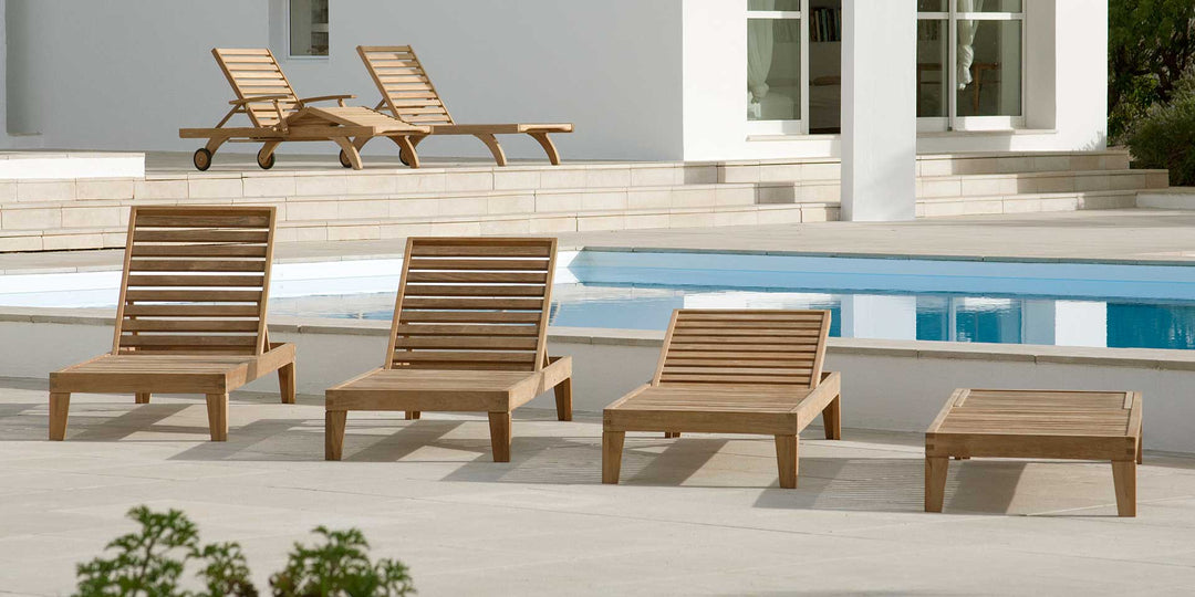 Capri Lounger – Ultra by Barlow Tyrie – Capri collection lifestyle