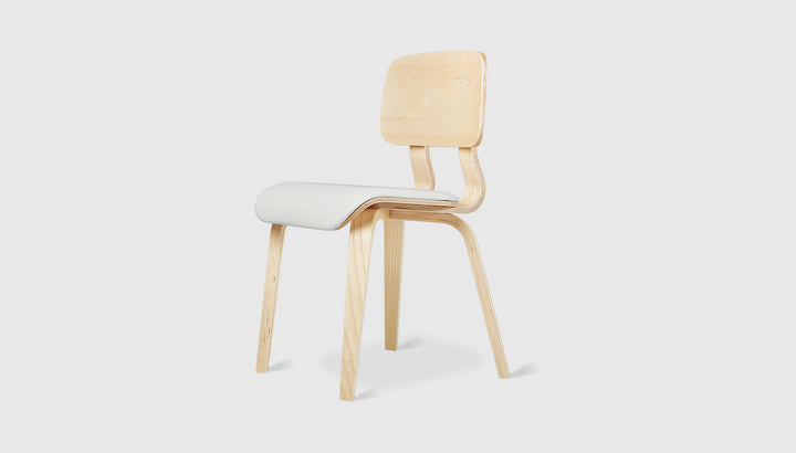 Cardinal Chair by Gus Modern finish and detail view