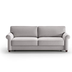 Casey Queen Size Sleeper Sofa by Luonto — pearl gray cutout