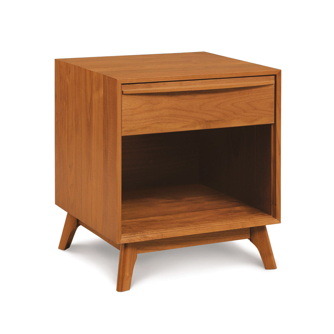 Catalina 1-Drawer Enclosed Shelf Nightstand detail 5