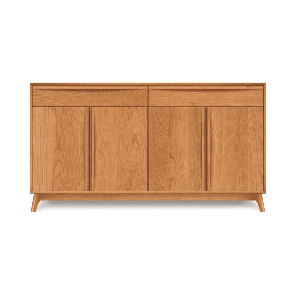 Catalina 2-Drawer, 4-Door Buffet in a modern dining room