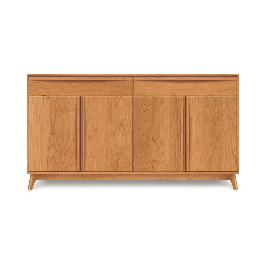 Catalina 2-Drawer, 4-Door Buffet in a modern dining room