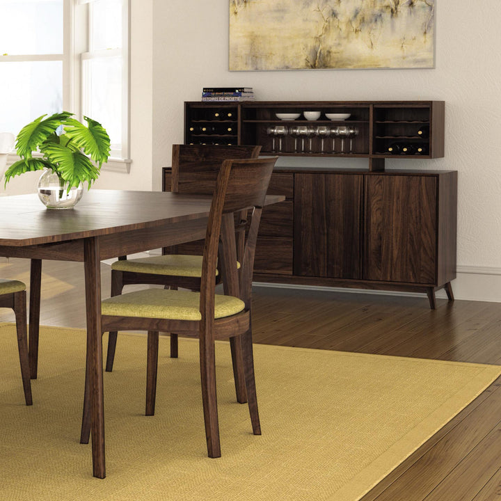 Catalina 3-Drawers, 2-Door Buffet in a modern dining room