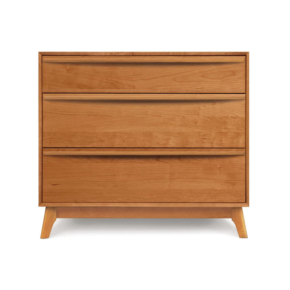 Catalina 3-Drawer Chest in a modern bedroom