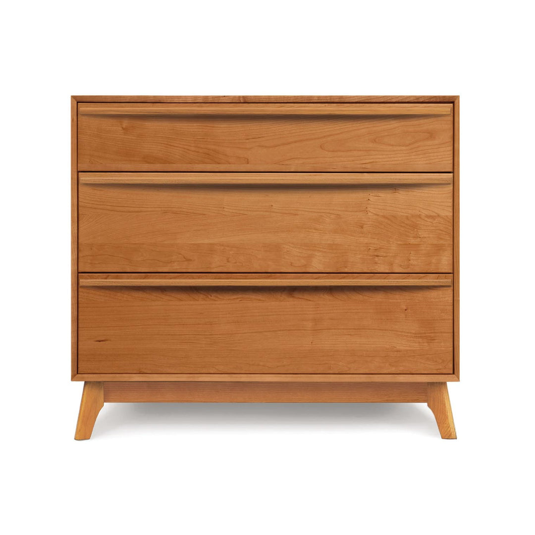 Catalina 3-Drawer Chest in a modern bedroom