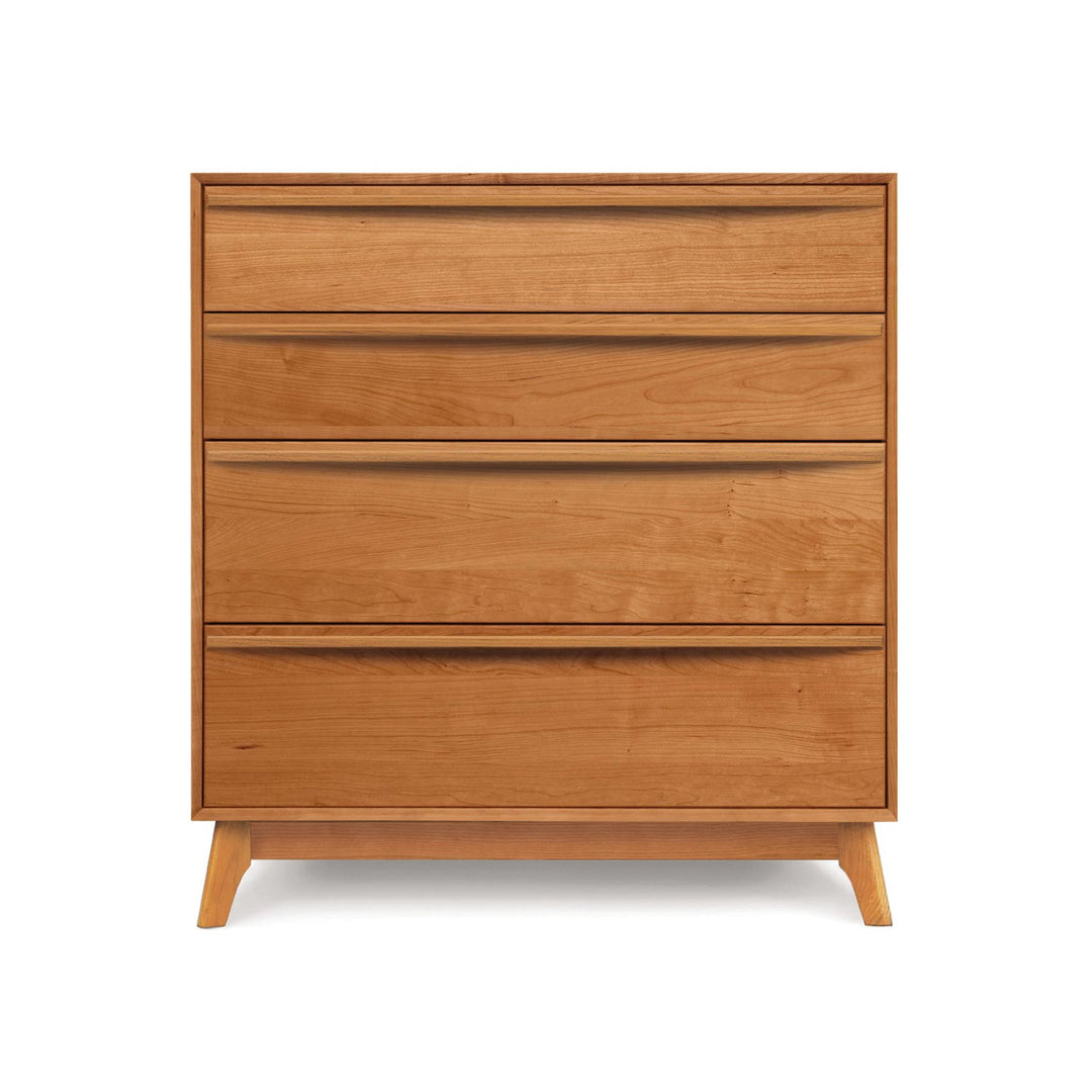 Catalina 4-Drawer Chest in a modern bedroom